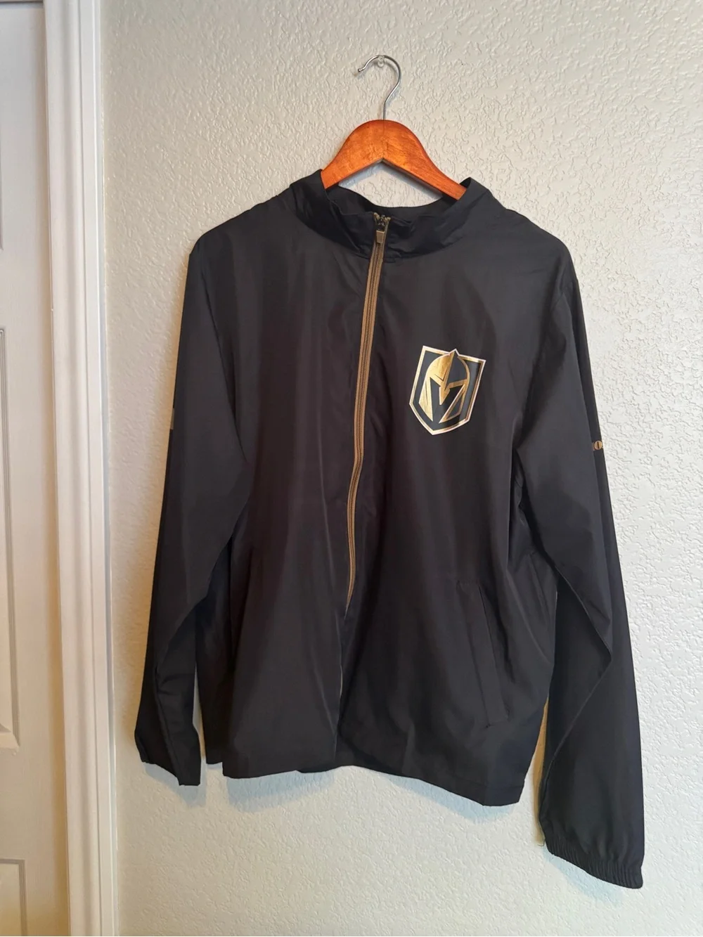 Las Vegas Golden Knights Station Casinos Windbreaker Jacket Full Zip Adult Large